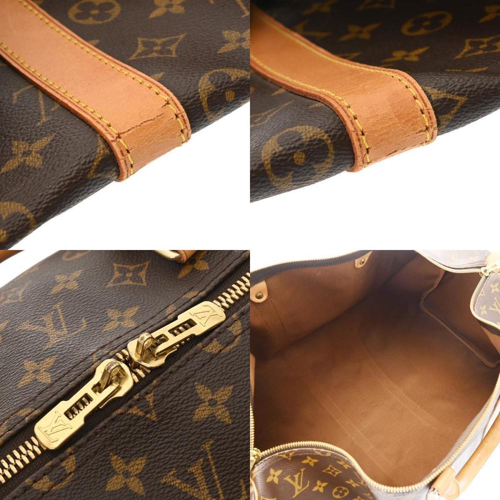 Louis Vuitton Canvas Monogram Bag Keepall Brown - Picture 11 of 12
